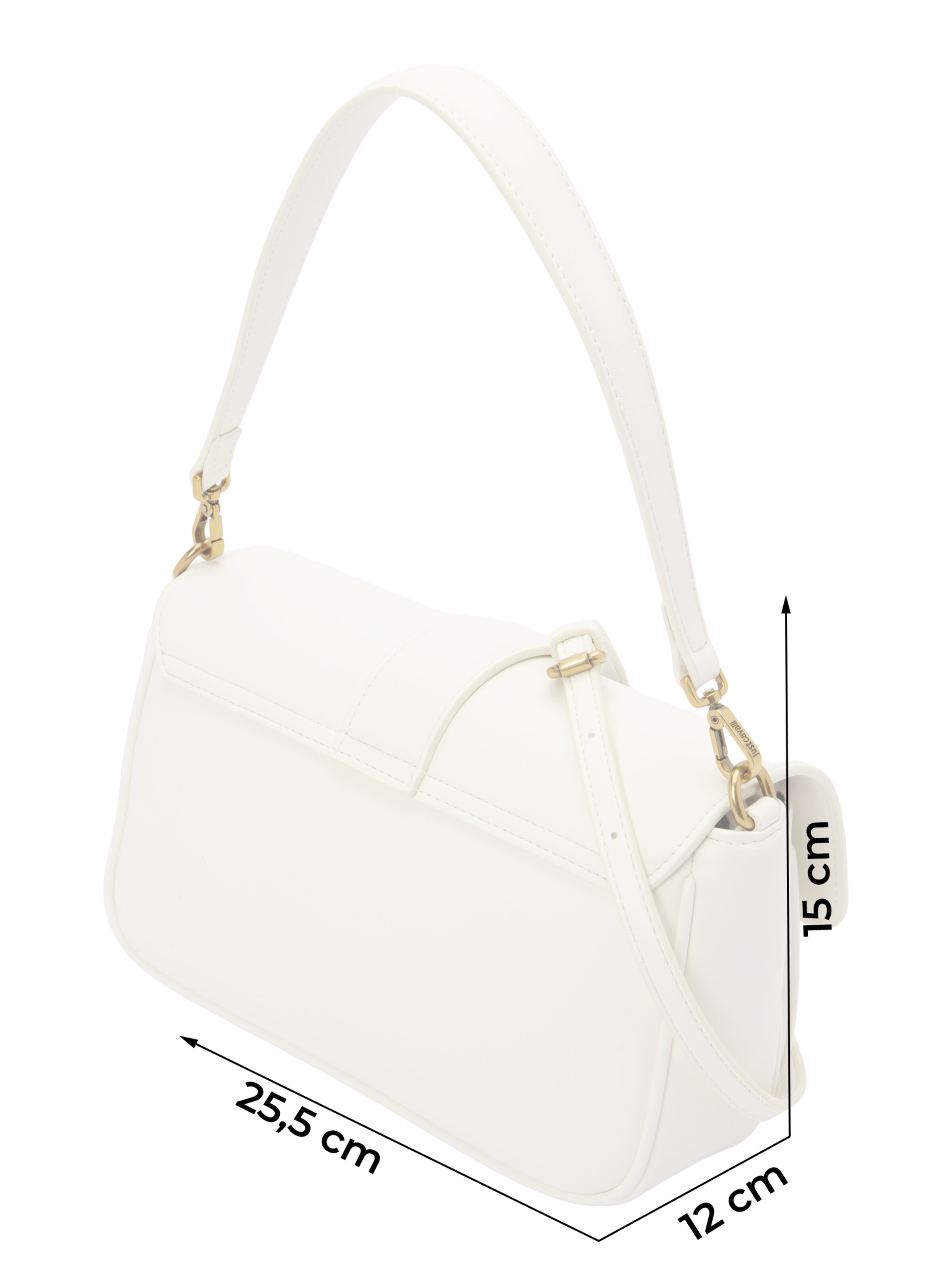 Borsa a spalla 'ICONIC' di Just Cavalli in bianco