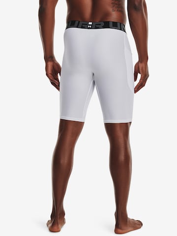 UNDER ARMOUR Skinny Sportunterhose in Weiß