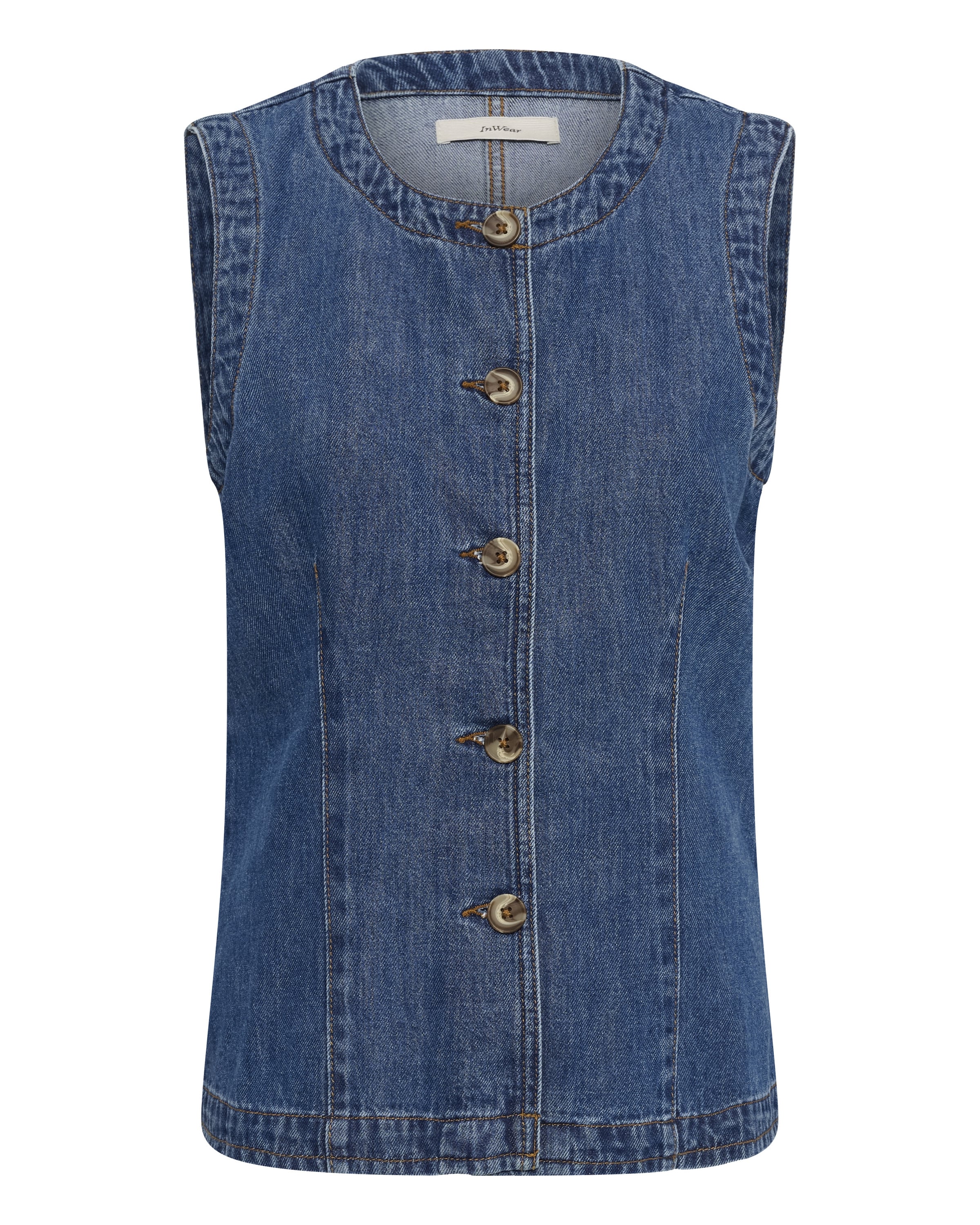 InWear Vest ' ' in Blue: front