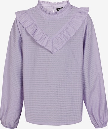 Camicia da donna di Bruuns Bazaar Kids in lilla: frontale