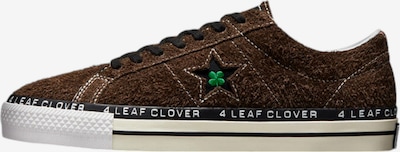 CONVERSE Sneakers in dunkelbraun / grün / schwarz / weiß, Produktansicht
