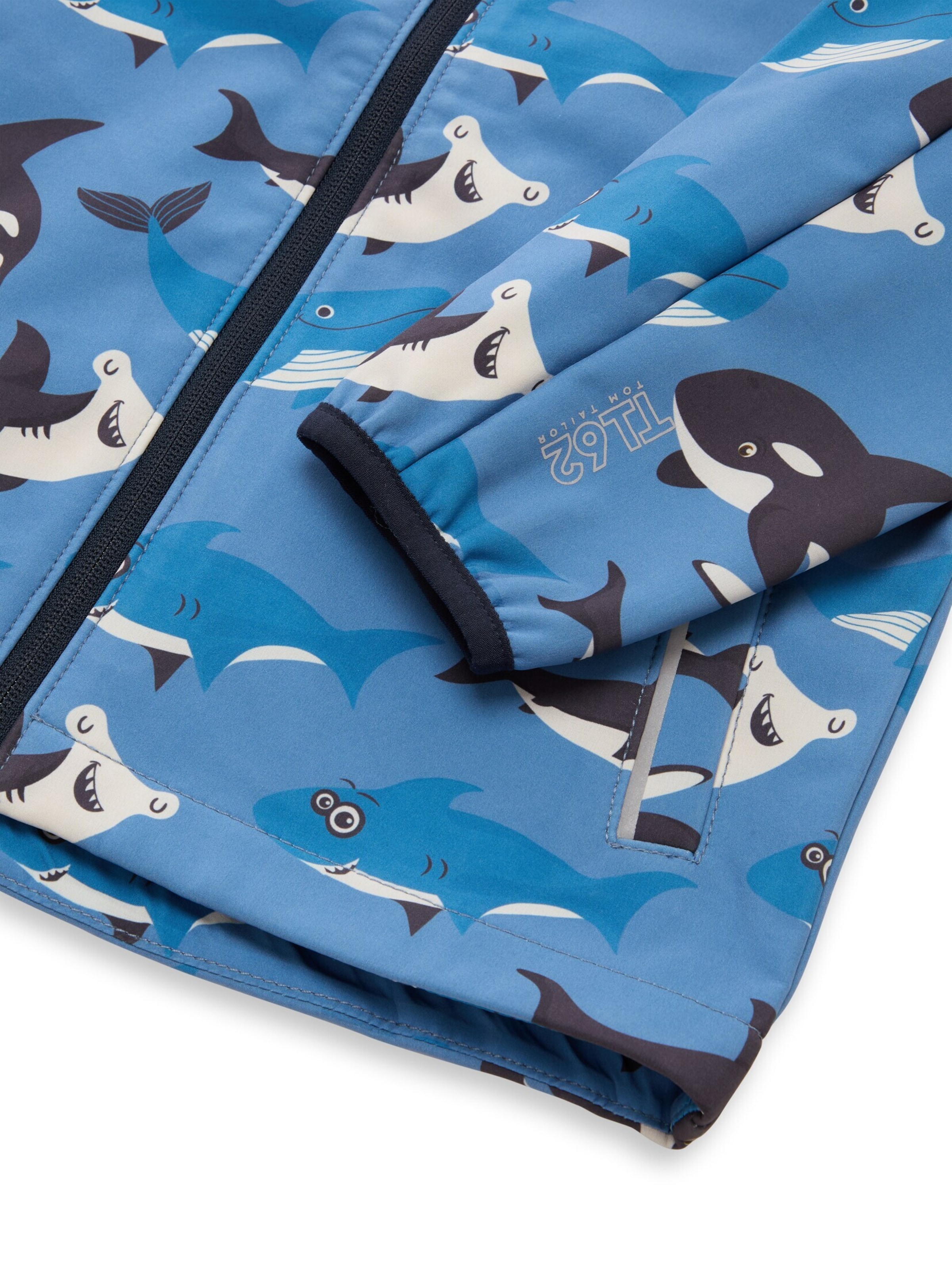 TOM TAILOR Between-season jacket in Blue