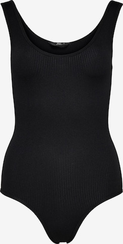 ONLY Shirt body 'GWEN' in Zwart: voorkant