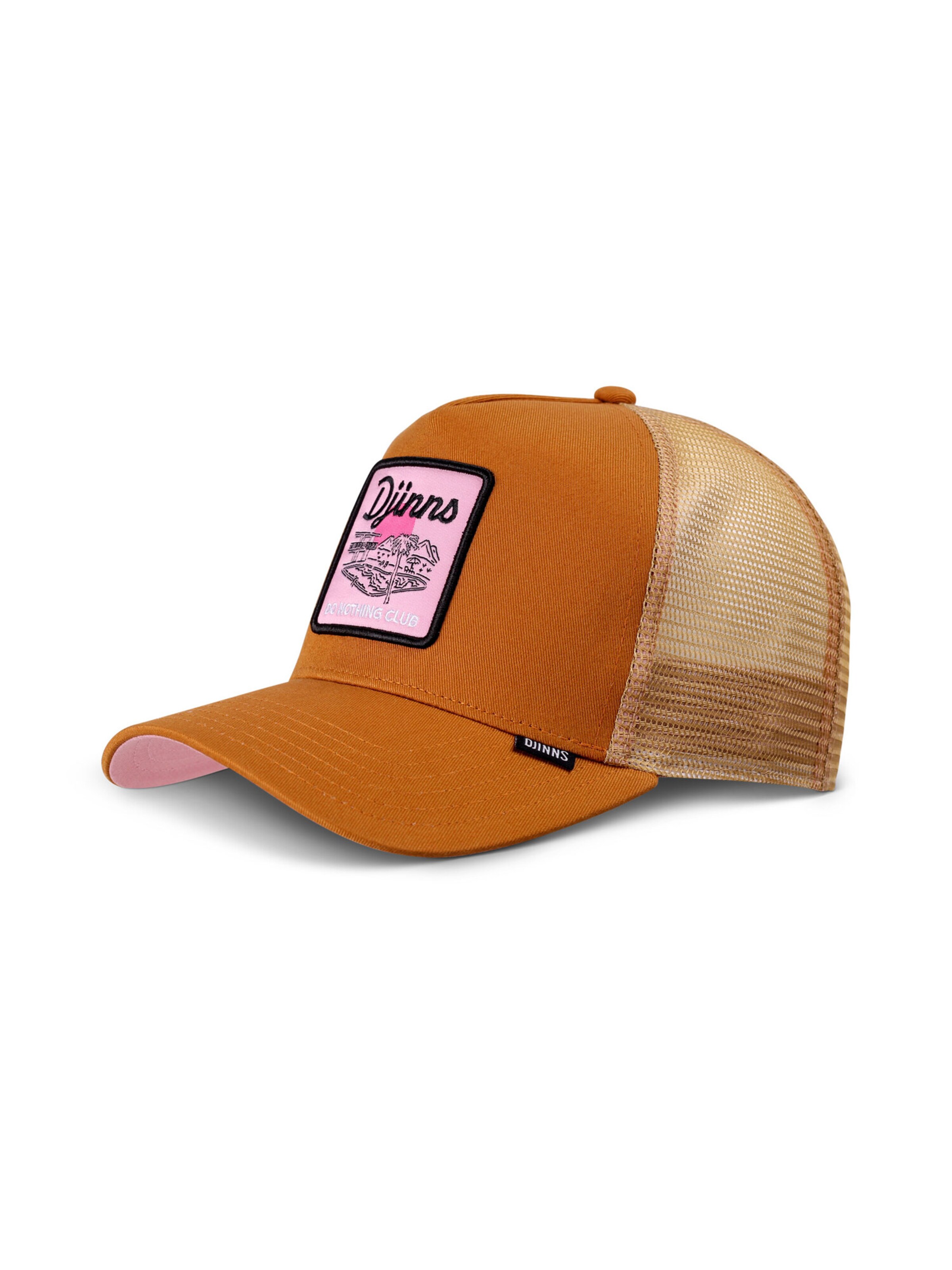 DJINNS Cap 'HFT DNC Pool' in Brown: front