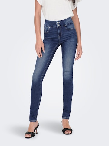 ONLY Skinny Jeans 'BLUSH' in Blue: front