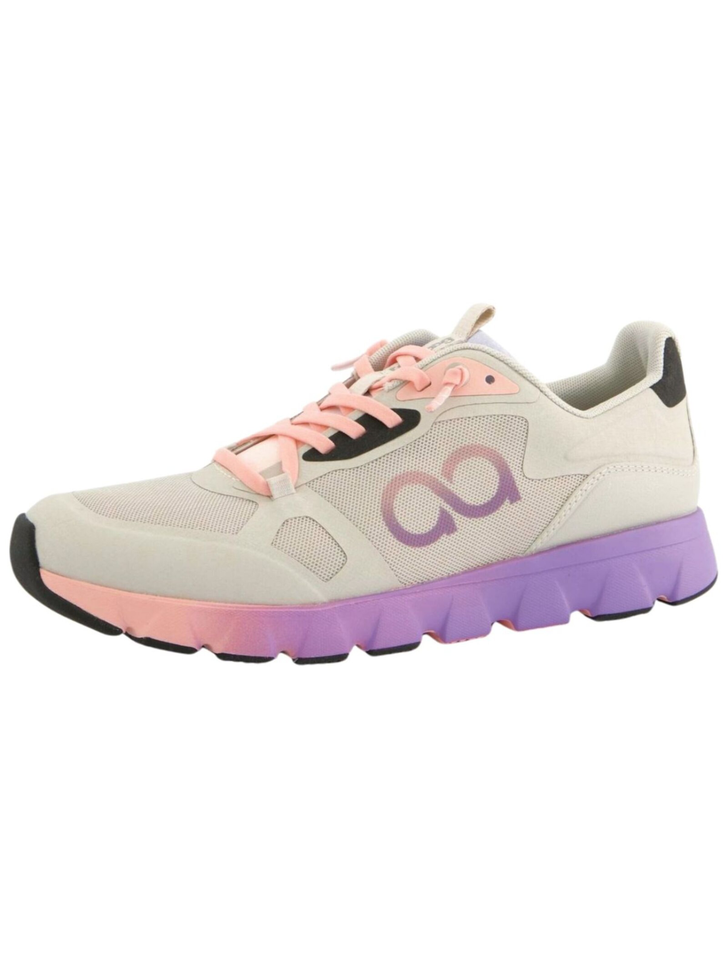 Tenhaag Platform trainers in Grey: front