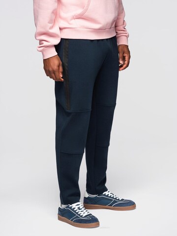 Effilé Pantalon Ombre en bleu