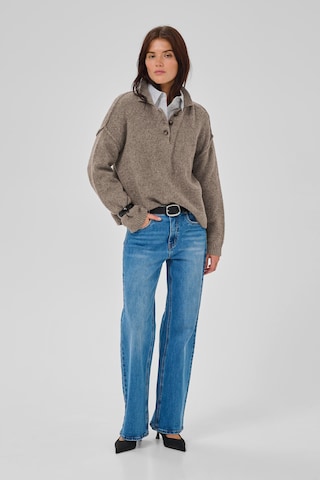 My Essential Wardrobe Sweater 'Paloma' in Brown