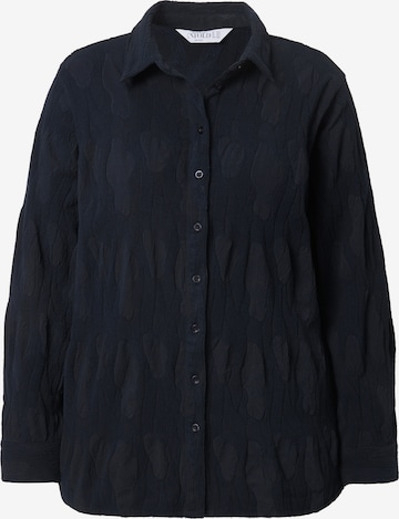 Studio Untold Blouse in Zwart: voorkant