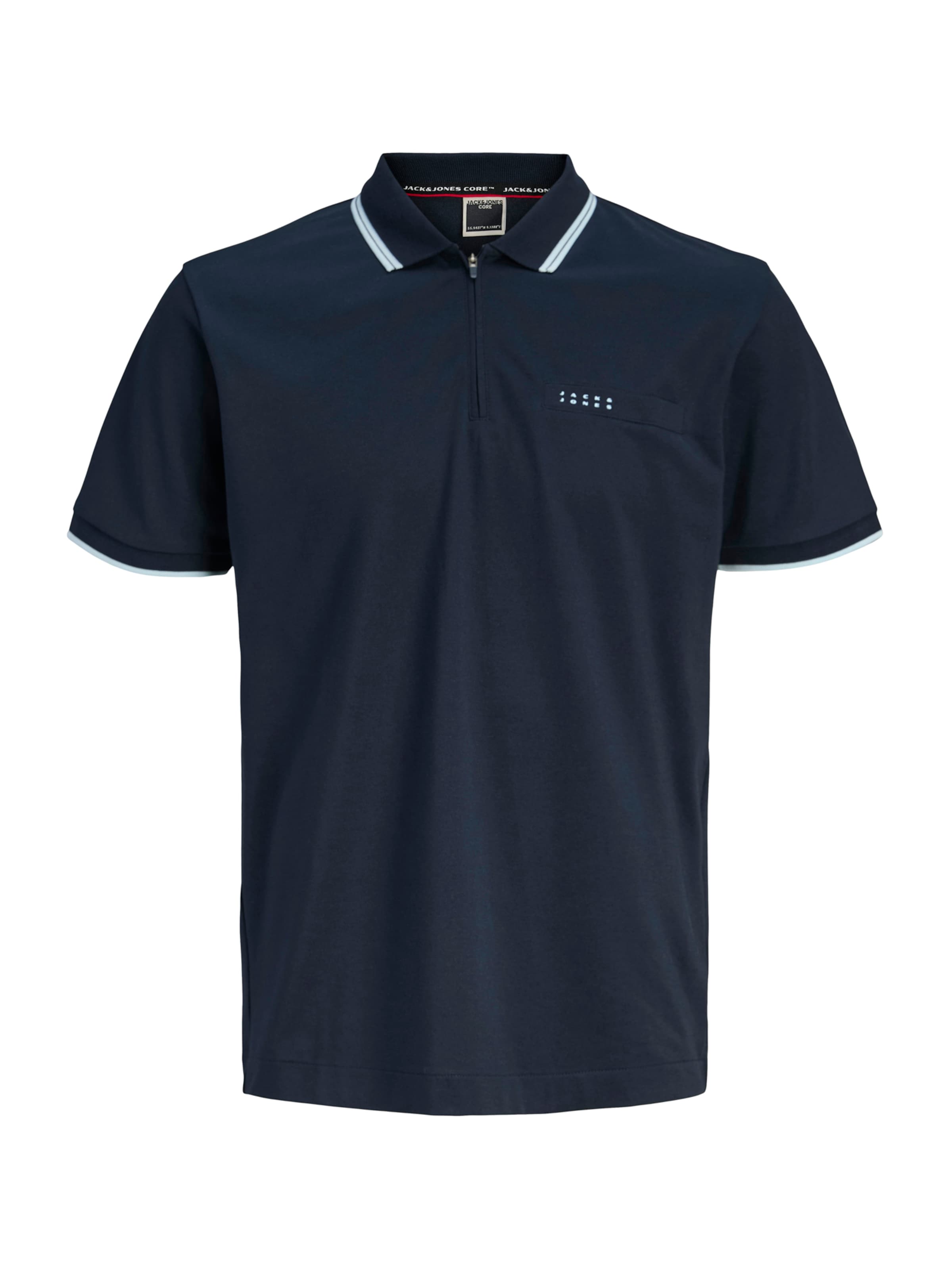 Jack & Jones Plus Shirt 'JCOFUSION' in Blue: front