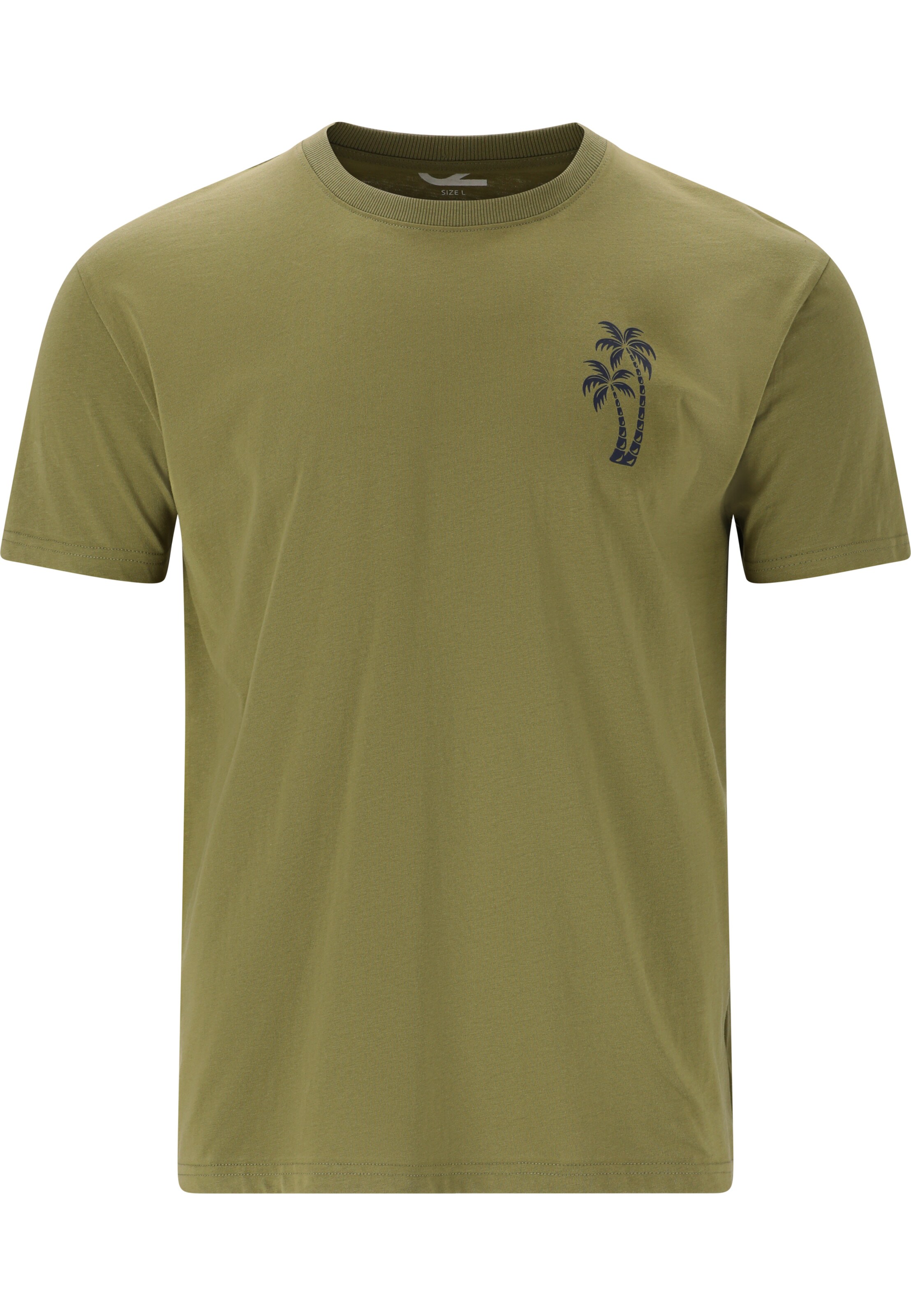 Cruz Shirt 'Alymos' in Groen: voorkant