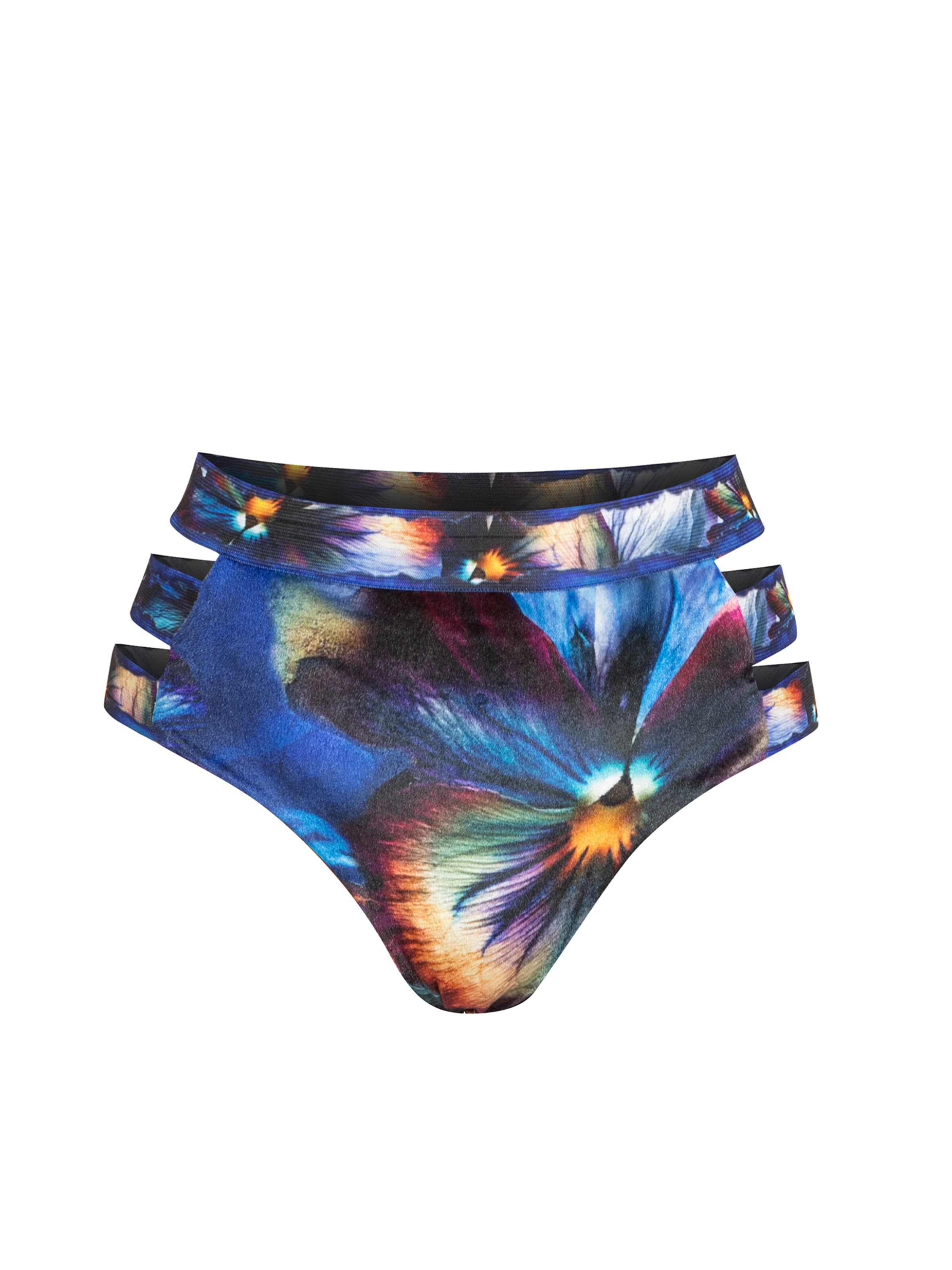 JIORO Bikinibroek 'VIOLET' in Gemengde kleuren