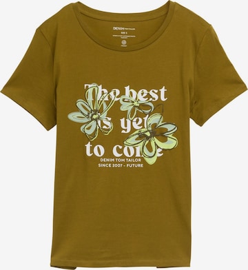 TOM TAILOR DENIM Shirt in Green: front