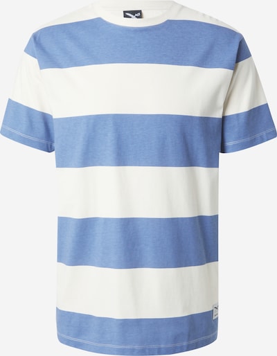 Iriedaily T-Shirt en bleu clair / blanc, Vue avec produit