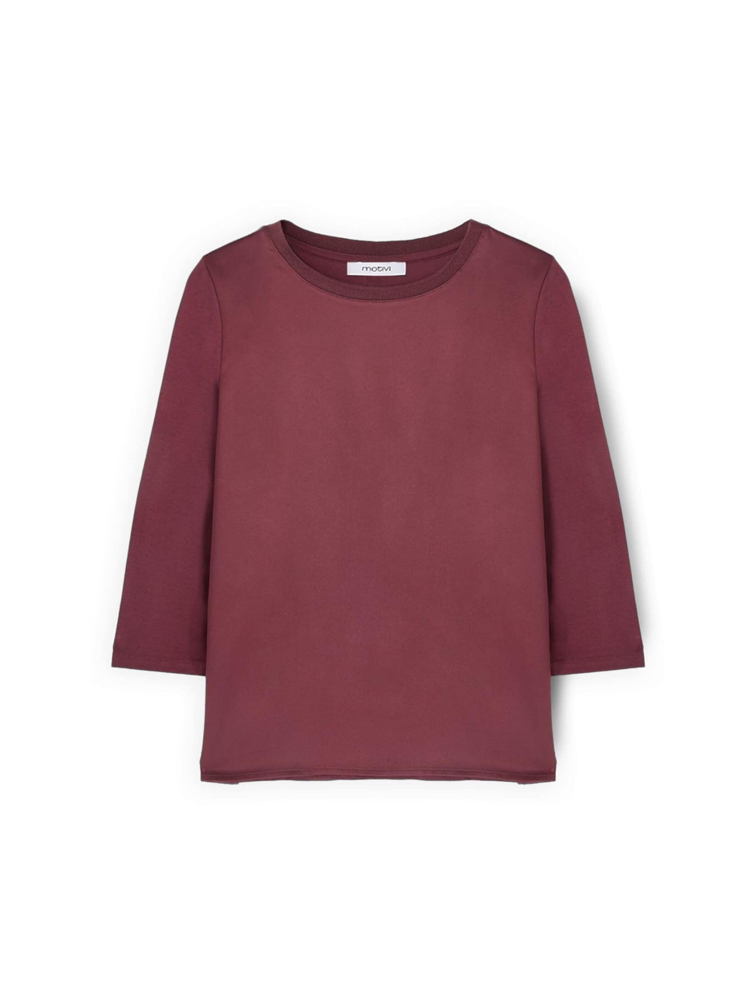 T-shirt MOTIVI en rouge : devant
