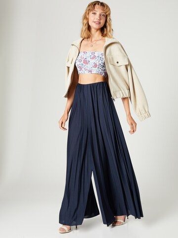 Wide leg Pantaloni 'Samantha' di Guido Maria Kretschmer Women in blu