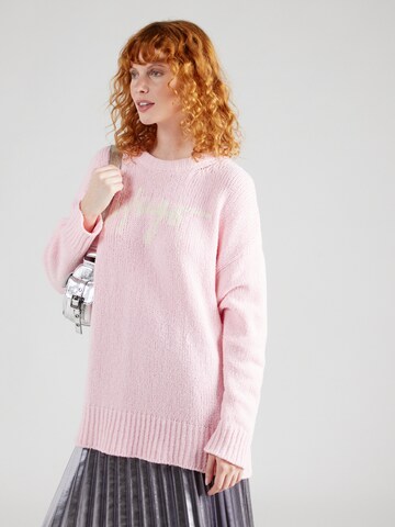 HUGO Sweater 'Sareed' in Pink: front