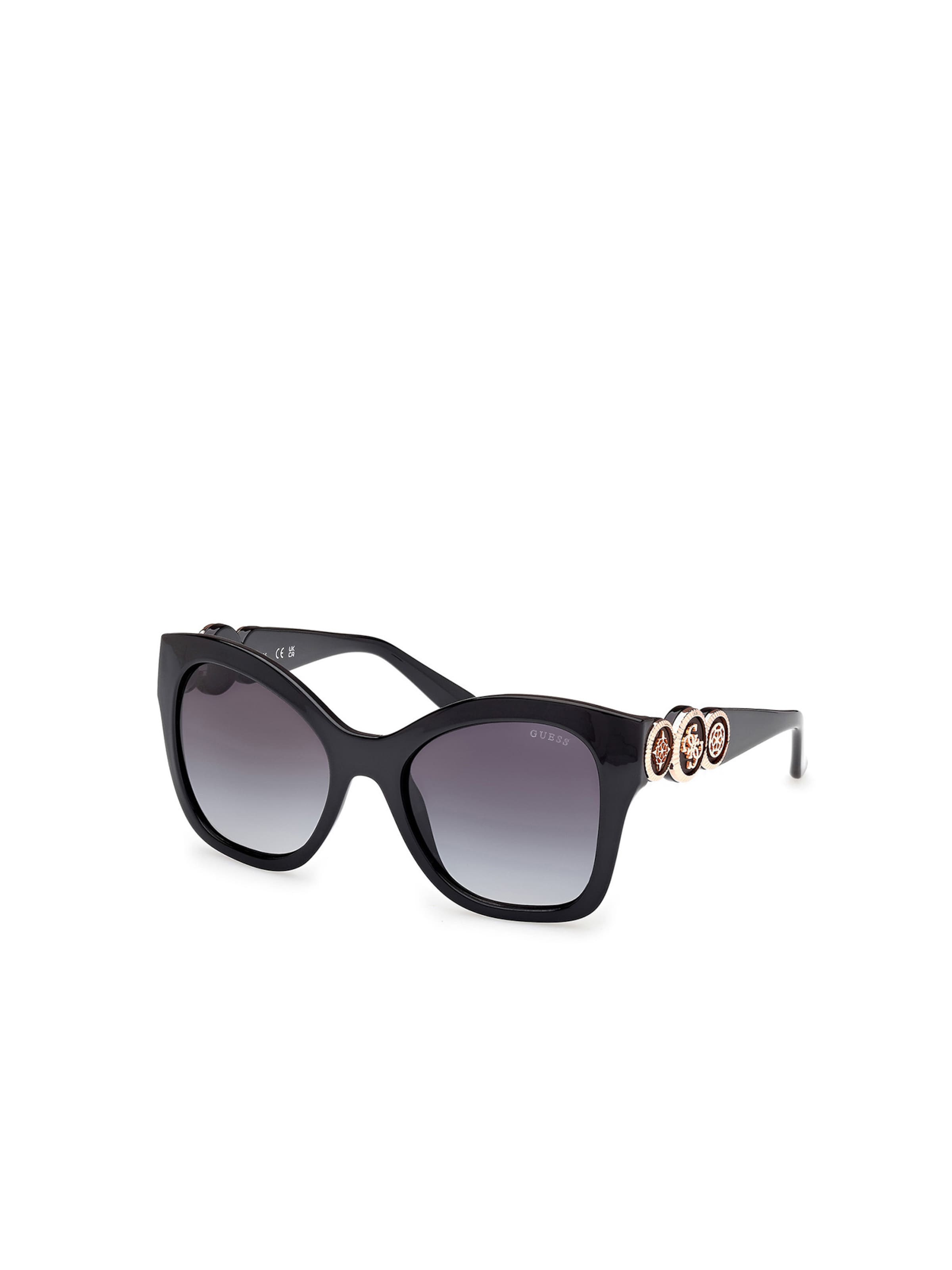 Occhiali da sole di GUESS in nero: frontale