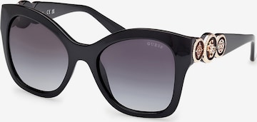 GUESS Zonnebril in Zwart: voorkant