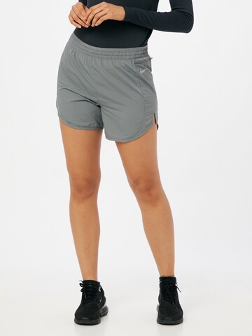 NIKE Regular Workout Pants in Grey: front