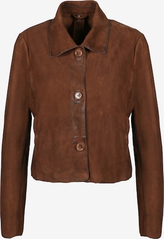 FREAKY NATION Jacke ' Marlou-FN ' in Braun: Vorderseite