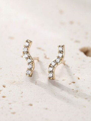 Dear Me Ohrringe 'Flow' in Gold