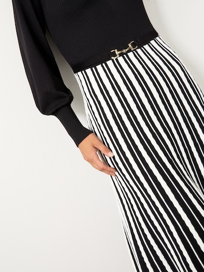 Lipsy Kleid in schwarz / weiß, Produktansicht