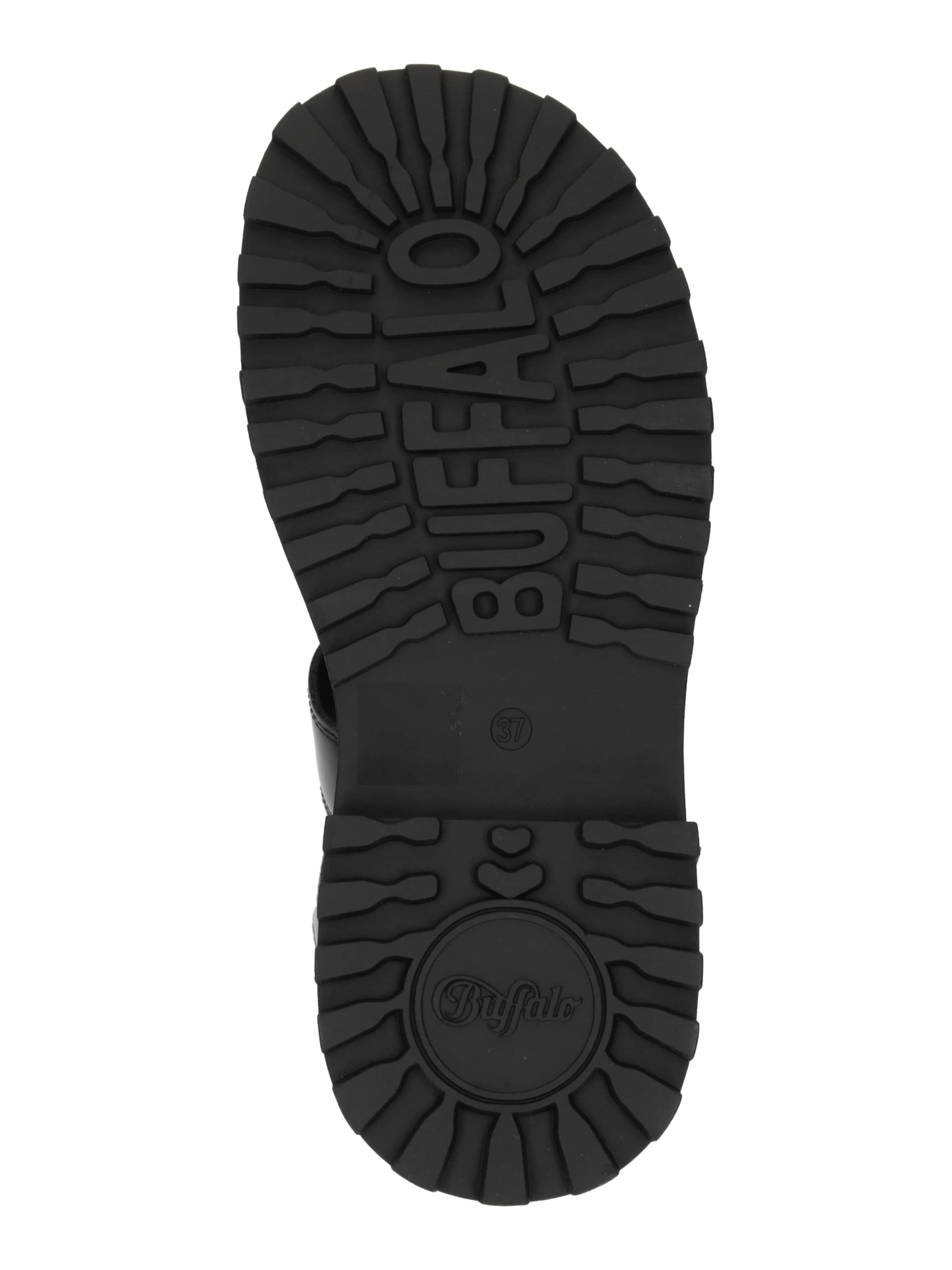 BUFFALO Sandále 'PLUTO' - Čierna