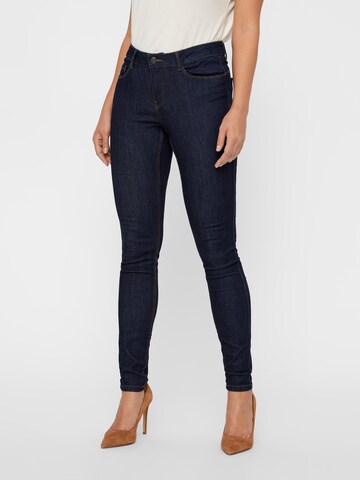 VERO MODA Skinny Jeans 'Seven' in Blau: predná strana