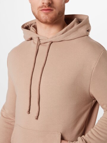 ABOUT YOU Hoodie 'Jakob' in Beige