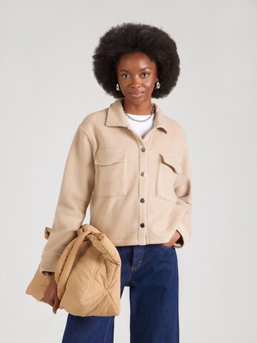 Mavi Between-Season Jacket in Beige: front