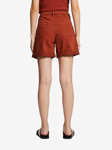 ESPRIT Regular Broek in Rood