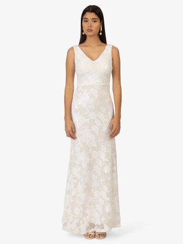 Kraimod Abendkleid in Weiß: Vorderseite