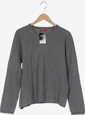 ESPRIT Sweater & Cardigan in L in Grey: front
