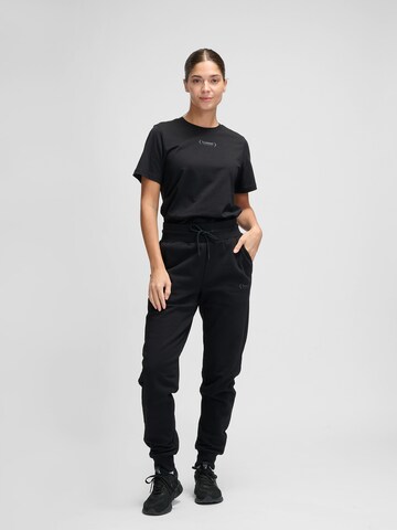 Hummel Tapered Sportbroek 'PAOLA' in Zwart