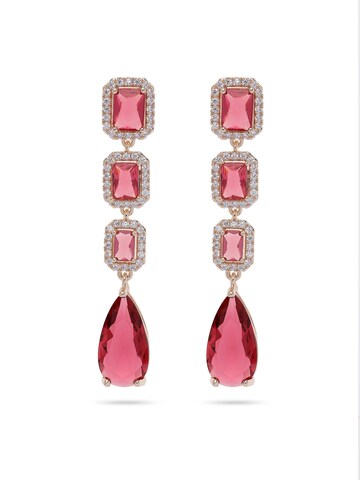 AVANT-GARDE PARIS Earrings 'Wilmaina' in Red: front