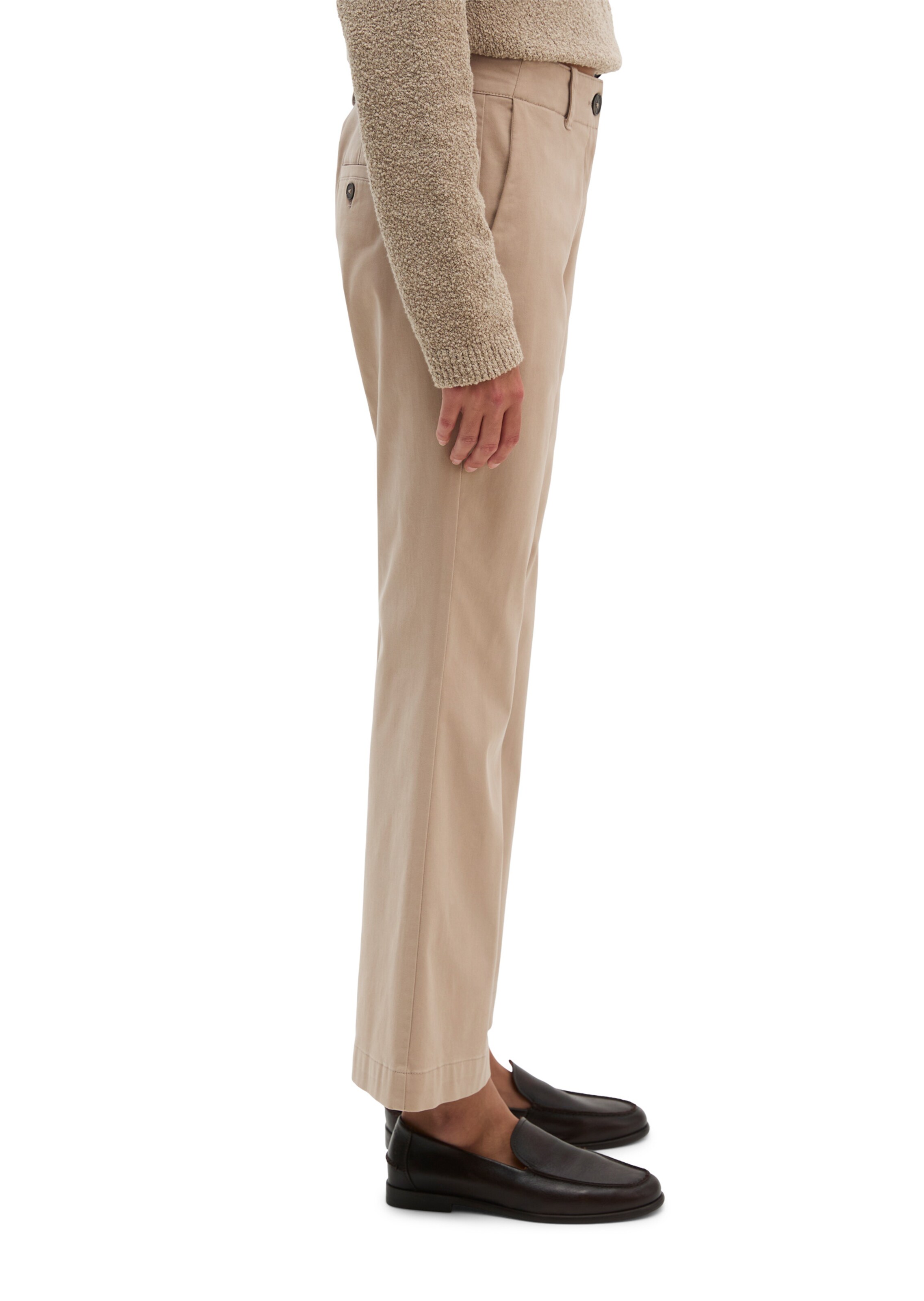 Marc O'Polo Flared Chino in Beige