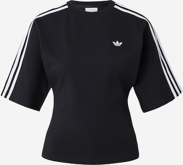 T-shirt ADIDAS ORIGINALS en noir : devant