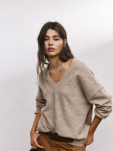 Pull&Bear Pullover in Braun