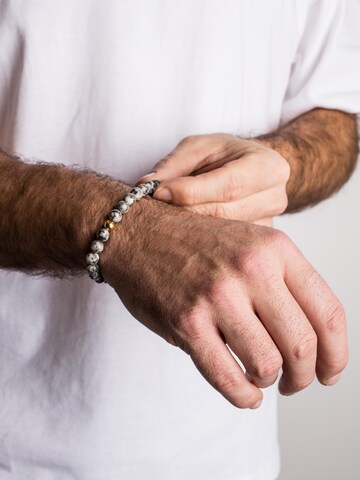 Akitsune Bracelet 'Globae' in Grey