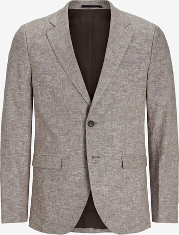 Coupe slim Veste de costume 'RIVIERA' JACK & JONES en beige : devant