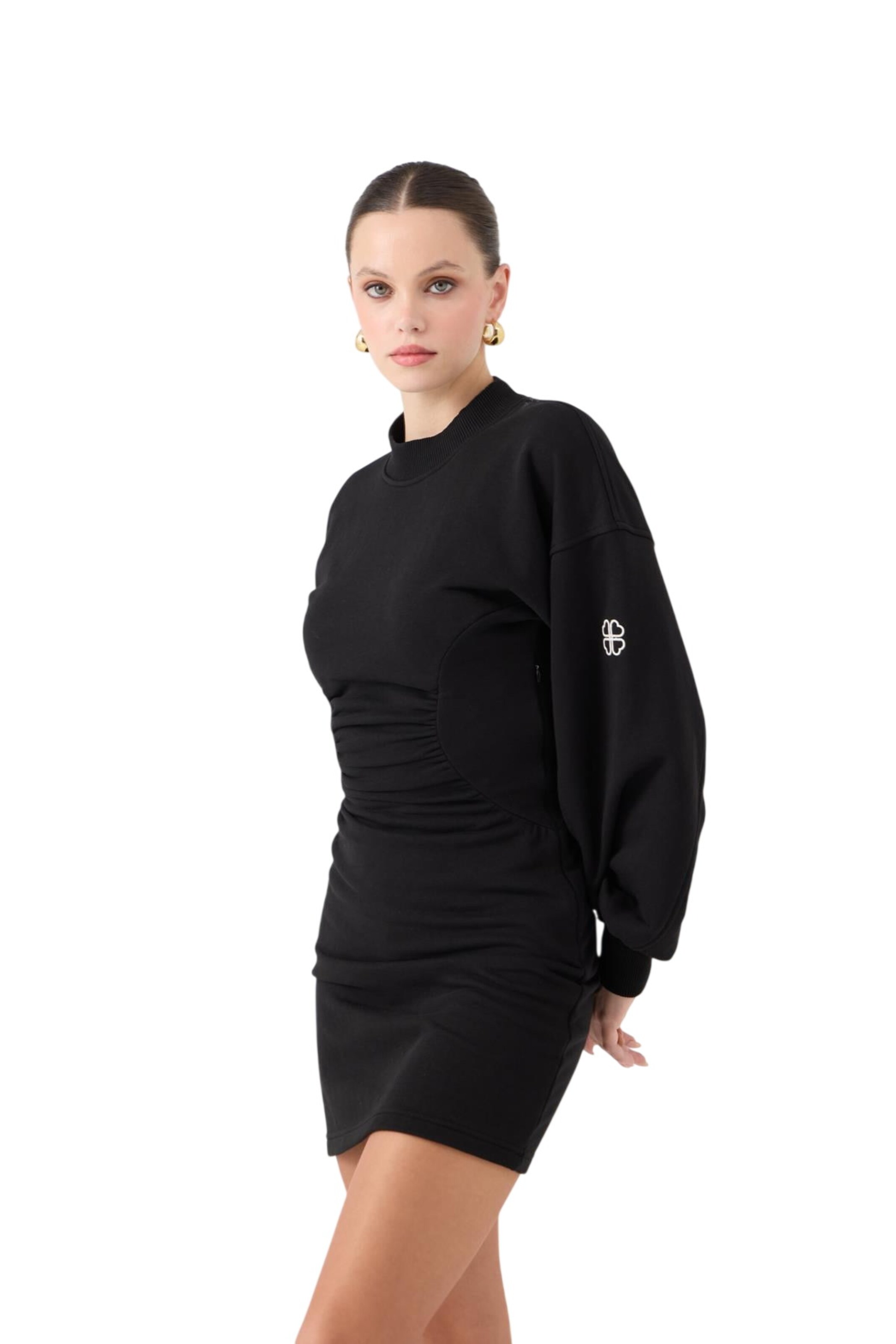 HOLLY LOLLY Kleid in Schwarz