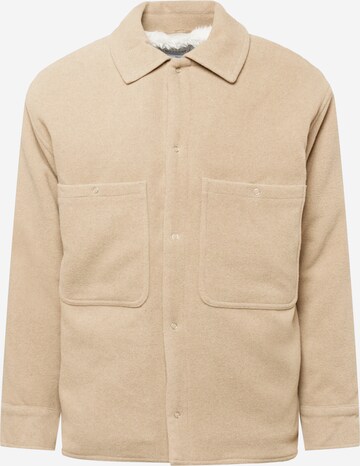 WEEKDAY Between-season jacket 'Aaron' in Beige: front