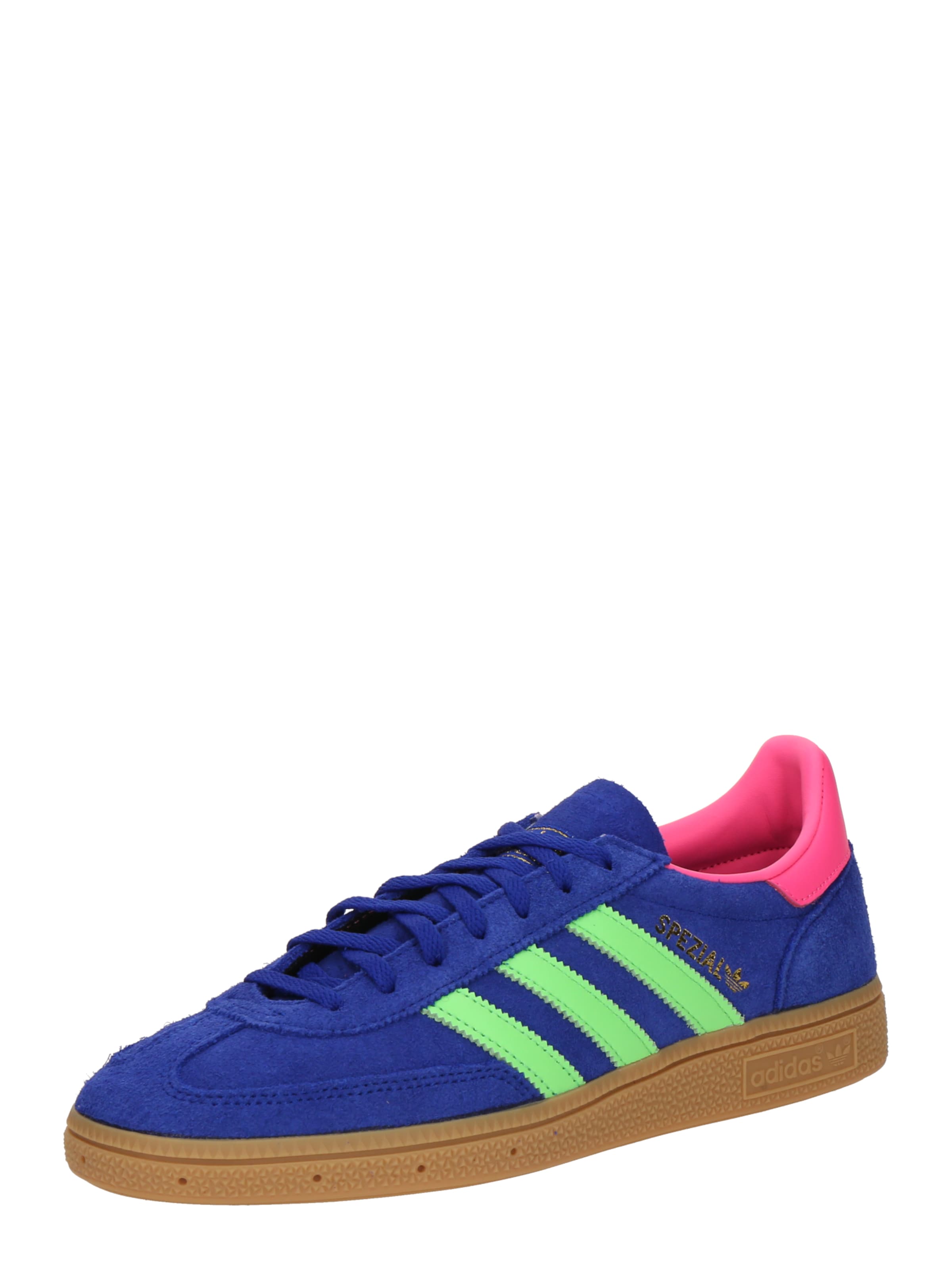 ADIDAS ORIGINALS Nízke tenisky 'HANDBALL SPEZIAL' - tmavomodrá / svetlozelená, Produkt