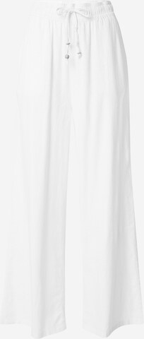 Sublevel Wide leg Trousers in White: front