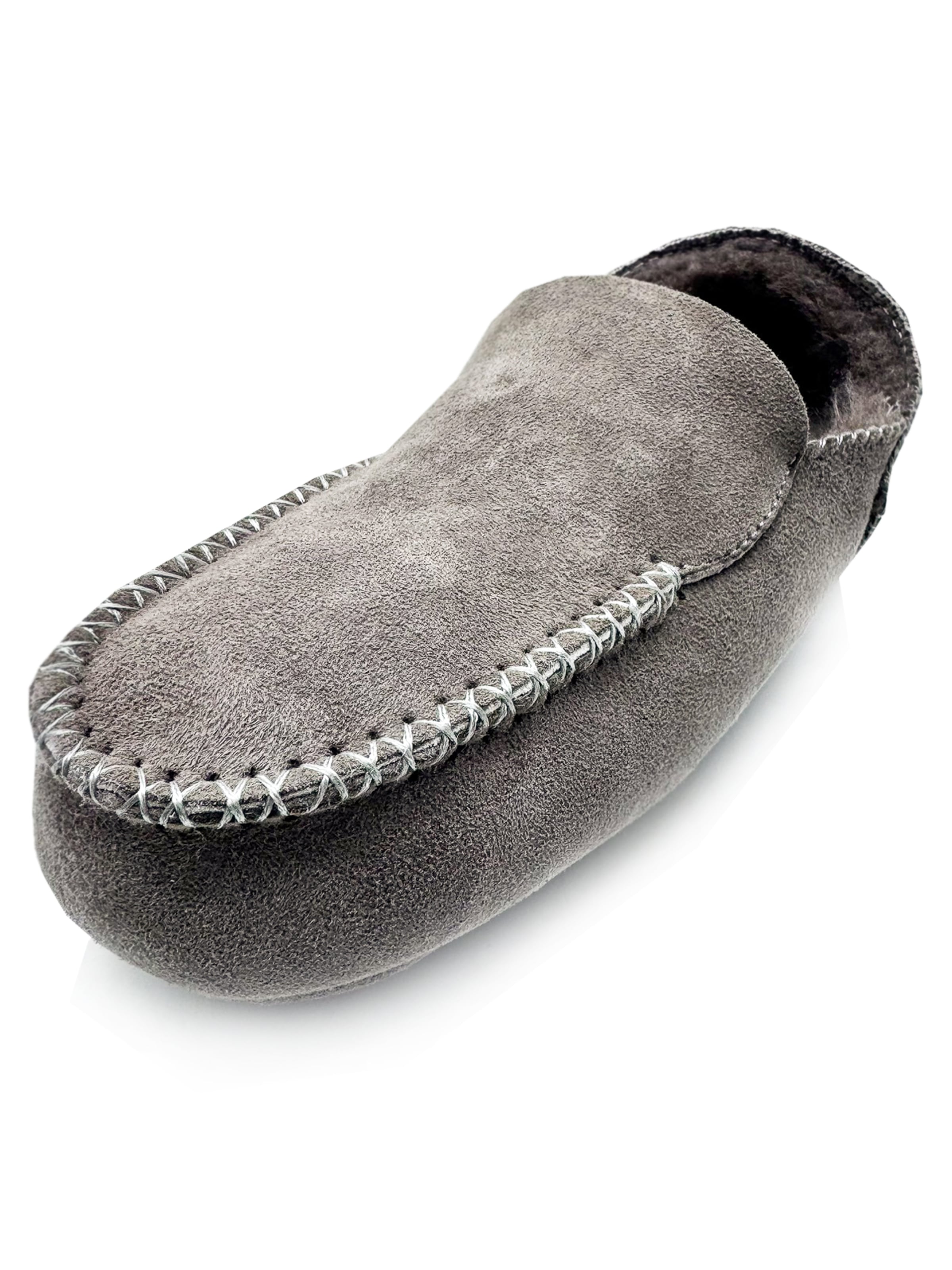 thies Moccasins 'thies 1856 ® Cozy Moccasin' in Grey: front