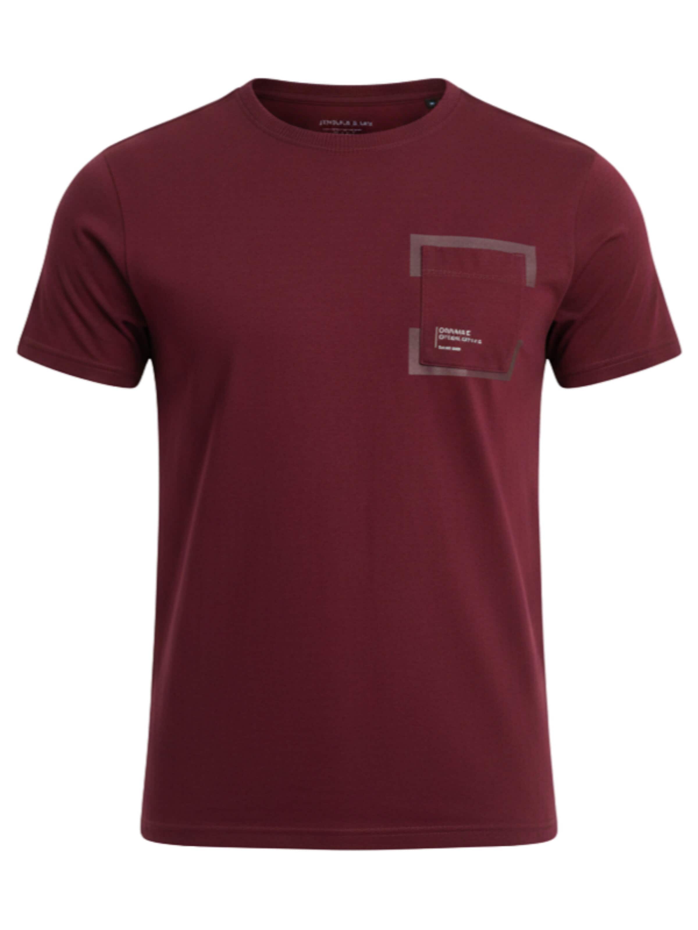 Ombre Shirt in Red: front