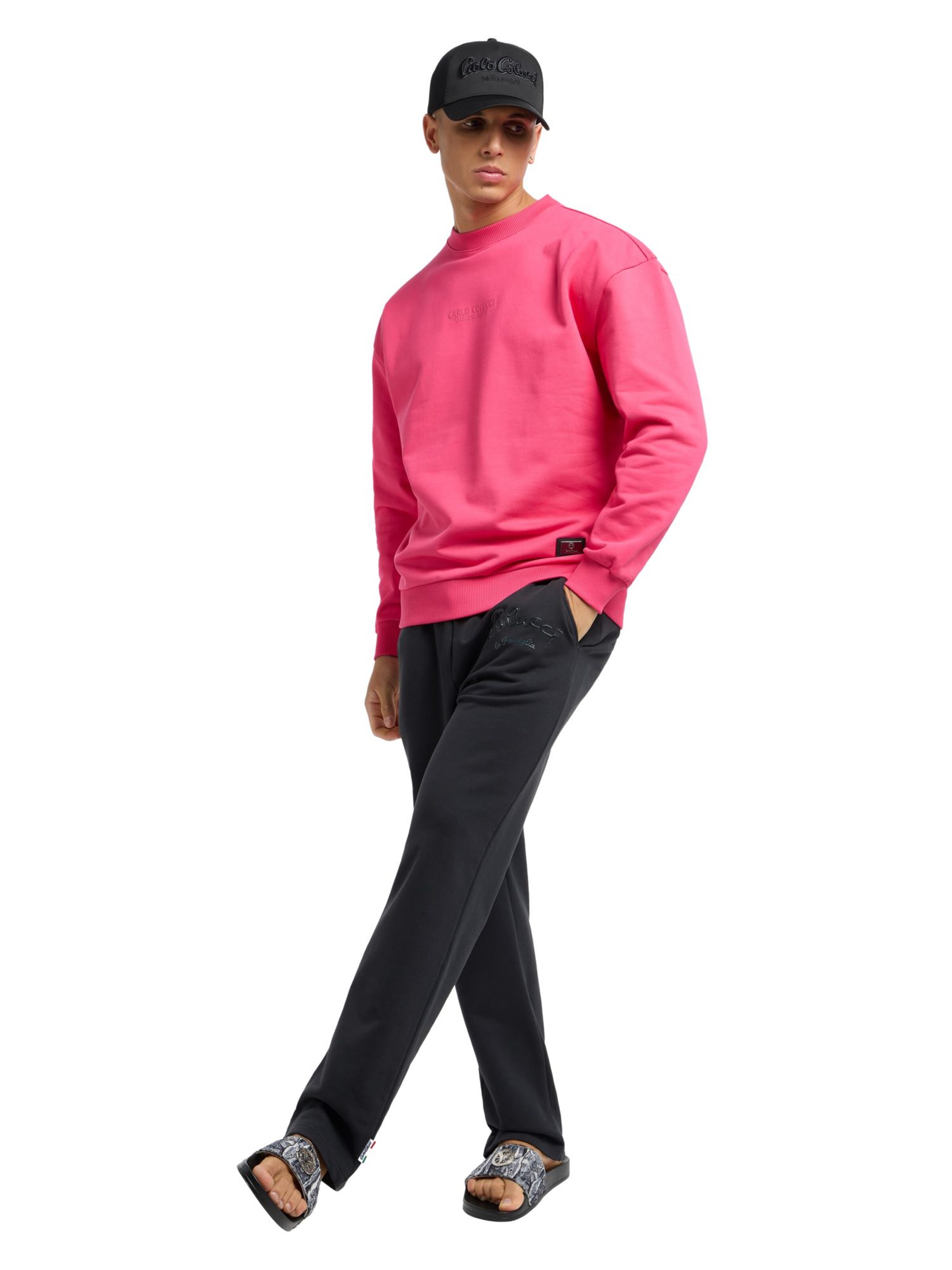 Carlo Colucci Sweatshirt in Pink