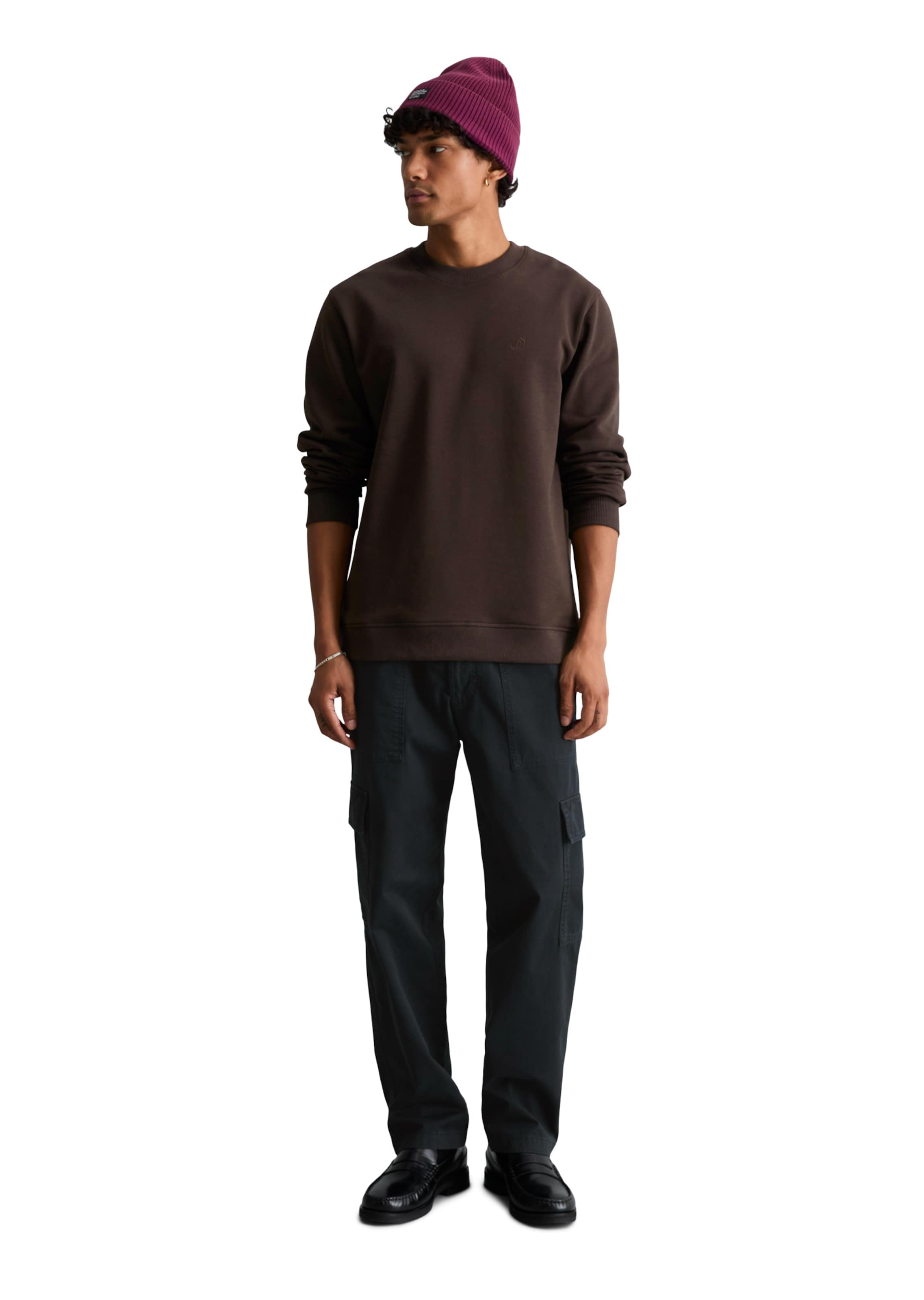 Marc O'Polo DENIM Sweatshirt in Brown: front