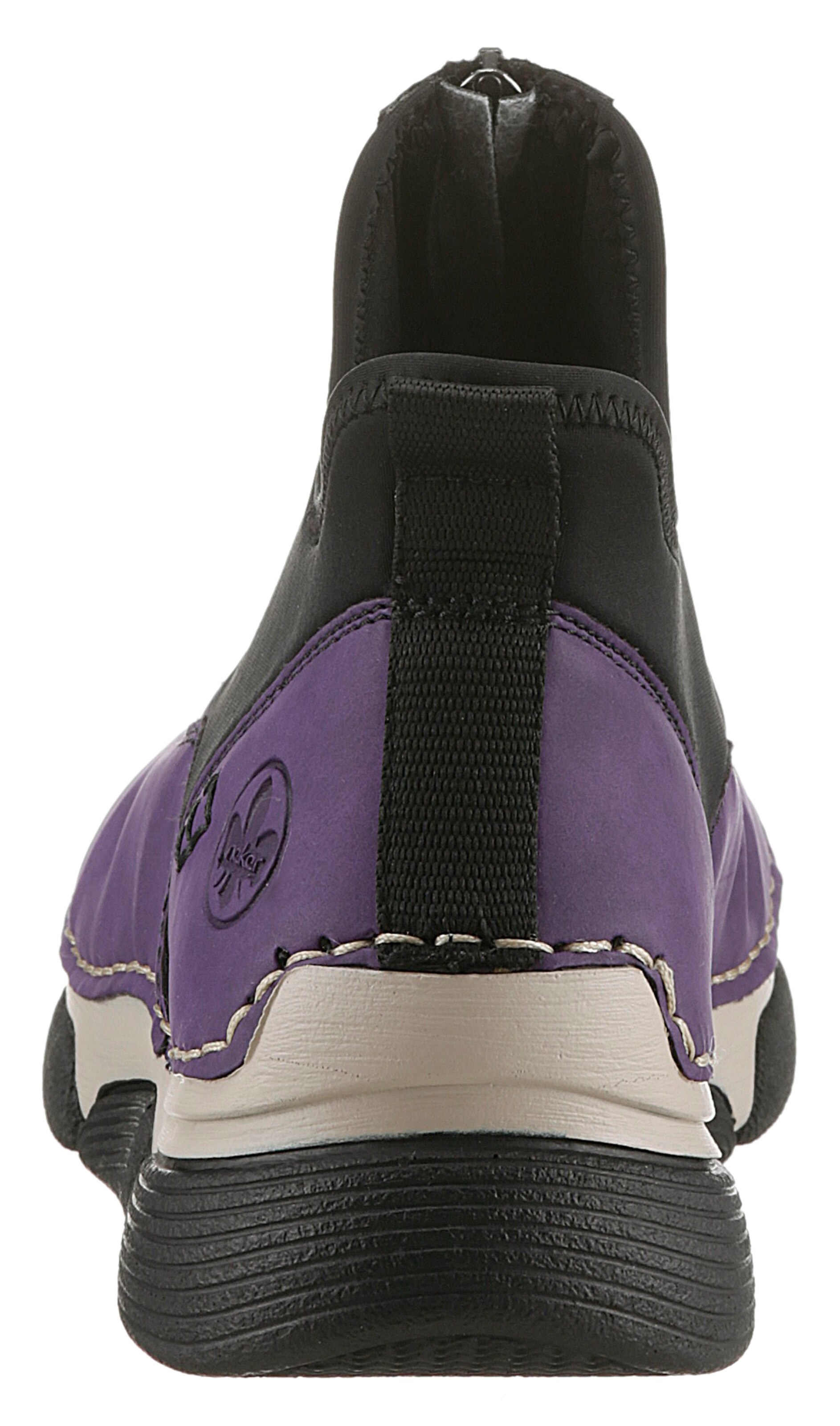 Rieker High-Top Sneakers in Purple
